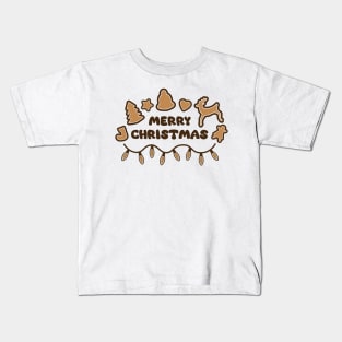 Merry Christmas - Gingerbread Kids T-Shirt